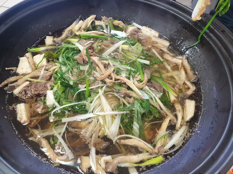 소고기 버섯전골