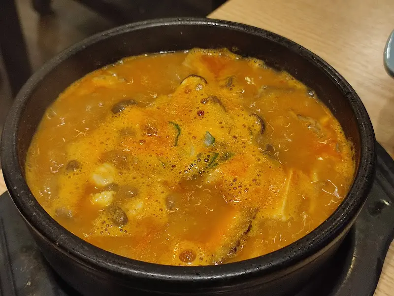 불고기온소반의 청국장