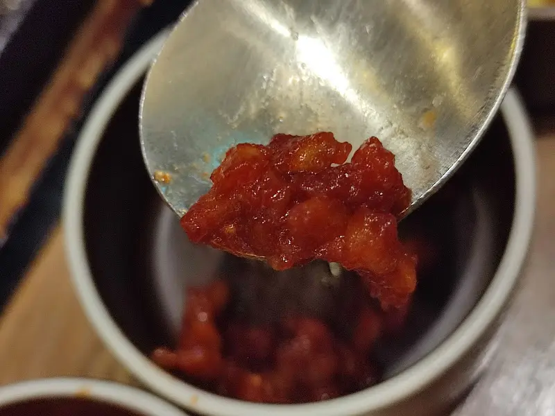 불고기온소반 곁들임