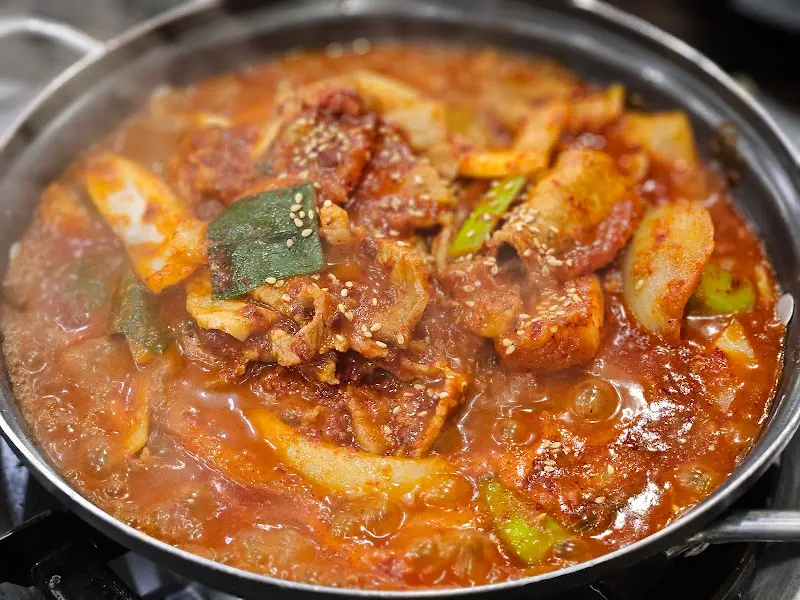 제육볶음 확대 사진