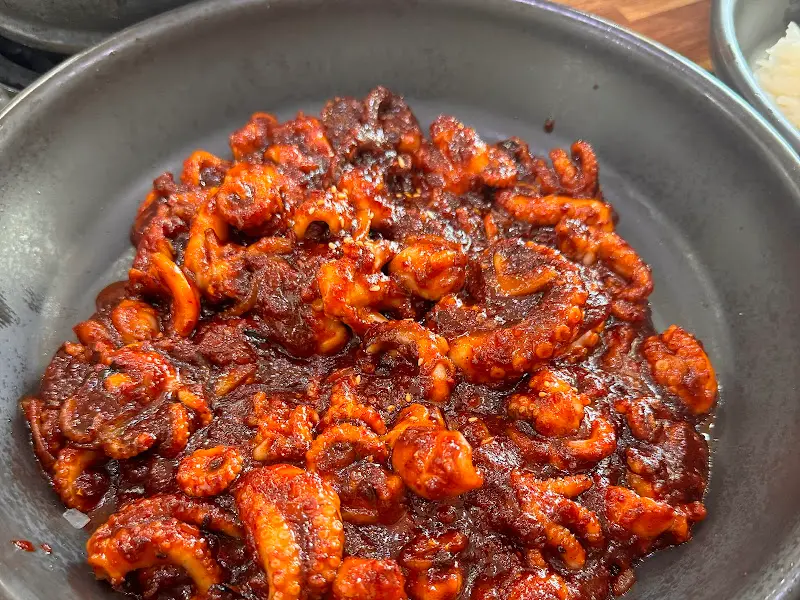 매콤한 쭈꾸미 볶음