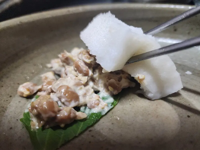 마요 청국장과 술빵