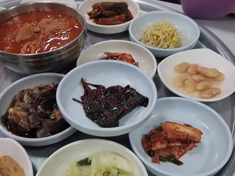 푸짐한 한상차림