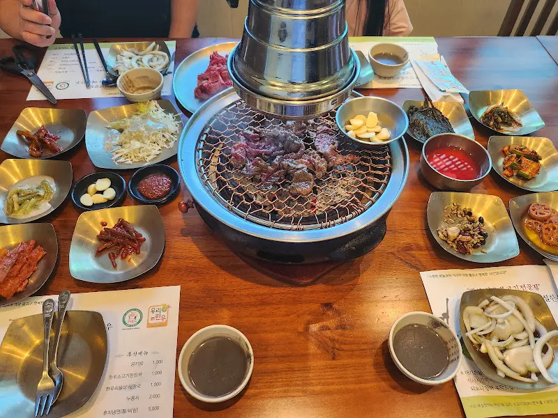 테이블 전체 샷