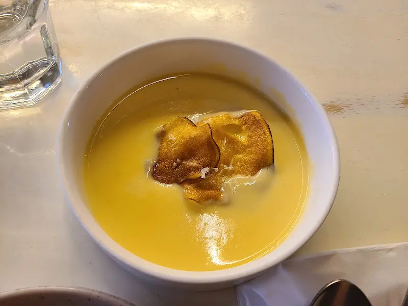 따뜻한 고구마 스프