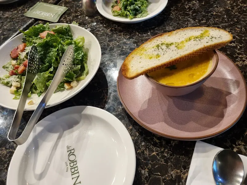 단호박스프와 샐러드