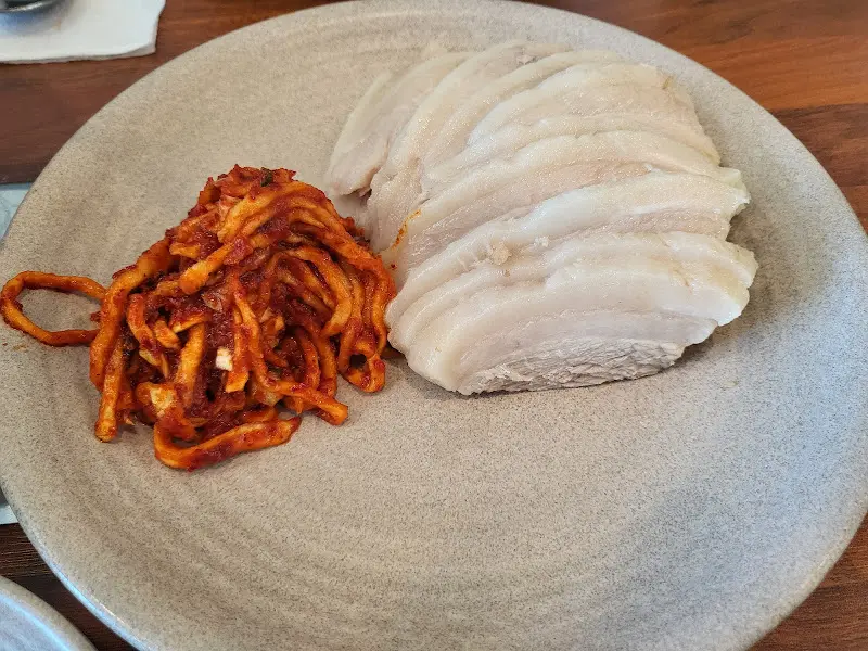 보쌈과 무말랭이