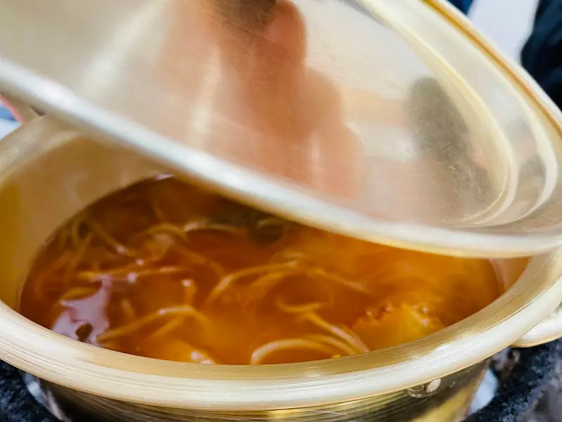 장원회관 김칫국