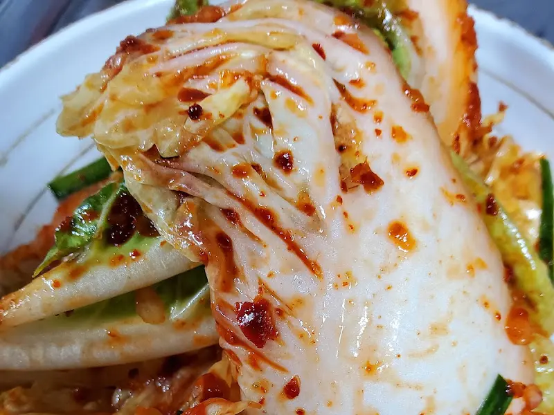 맛있게 익은 김치