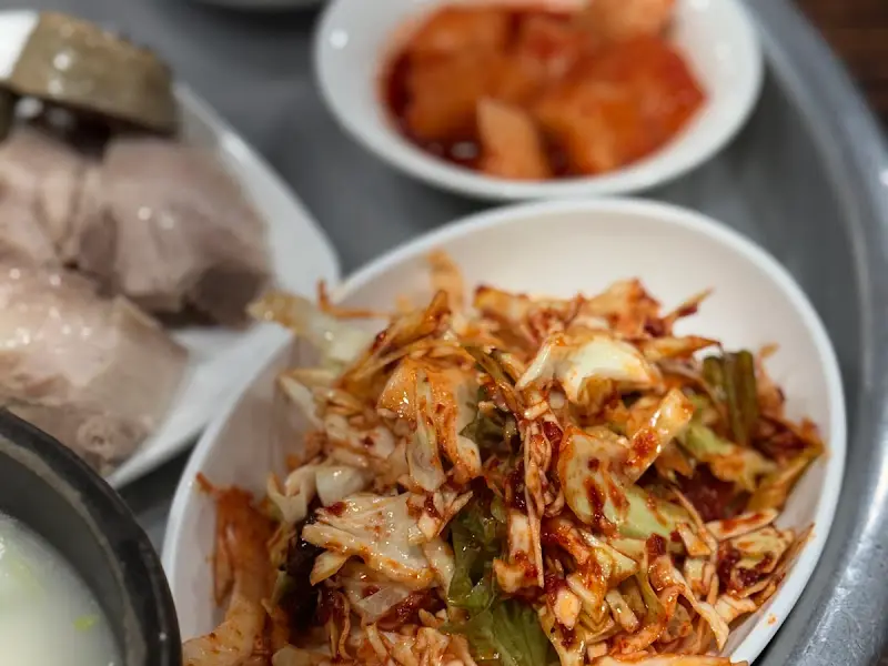 8번식당 양배추 겉절이