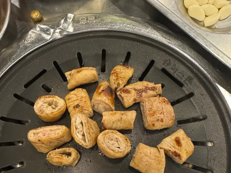 막창 디테일 샷