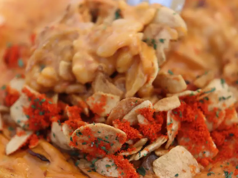 로제 리조또 확대샷