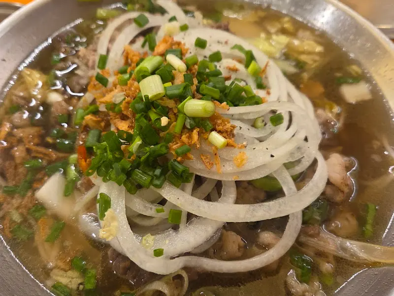 매운 쌀국수의 얼큰한 비주얼