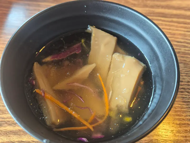 시원한 도토리 묵사발