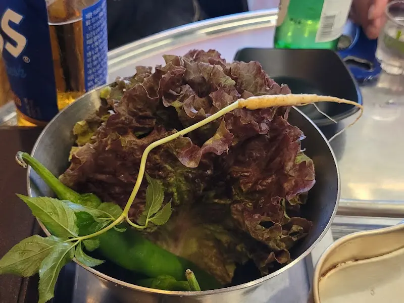 싱싱한 쌈 채소