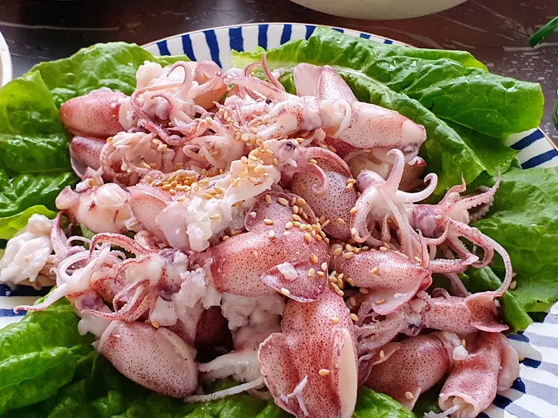 싱싱한 갑오징어