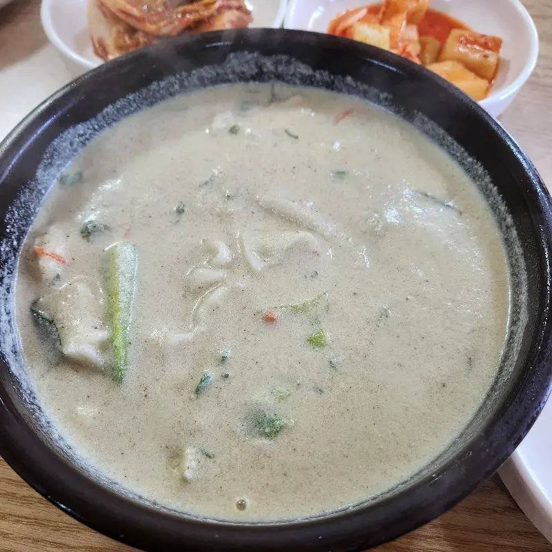 바지락칼국수