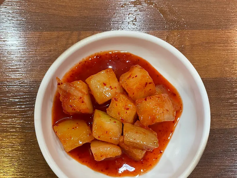 잘 익은 깍두기