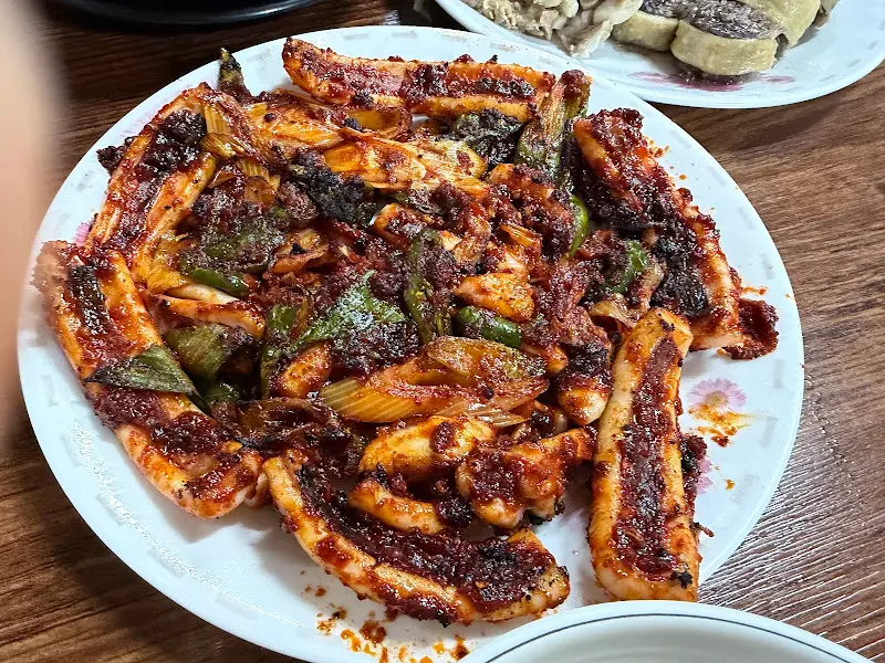 용궁단골식당 상주점의 오징어불고기