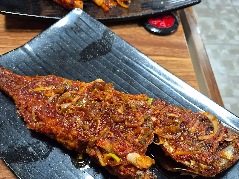 가자미양념구이