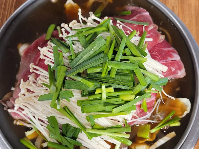 보글보글 끓는 소불고기