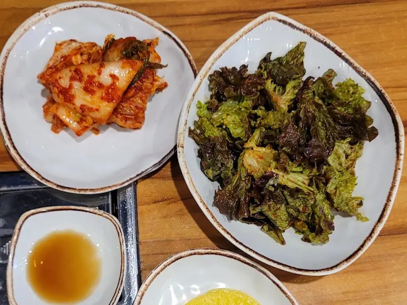 부산복해물칼국수 기본 반찬