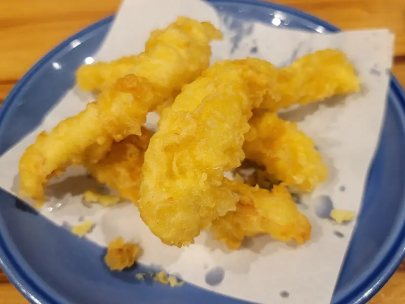 부산복해물칼국수 복튀김