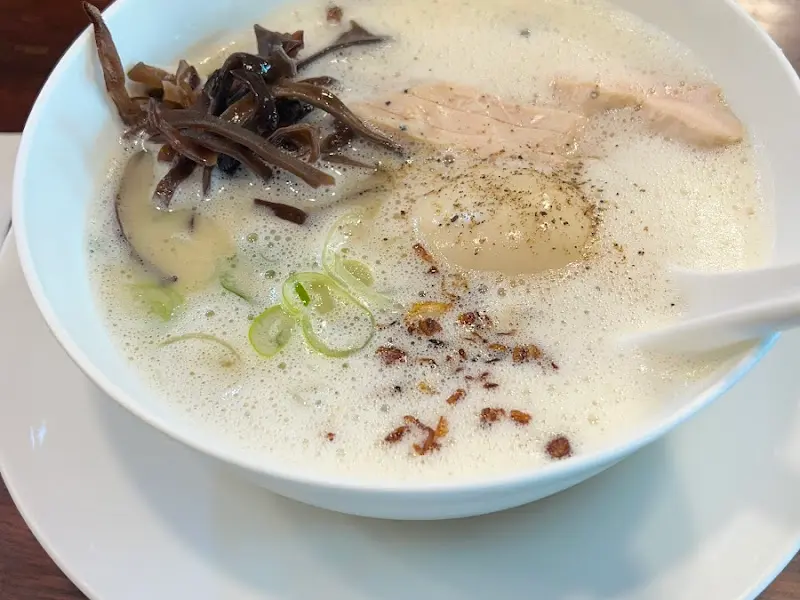 토리빠이탄 라멘 근접샷