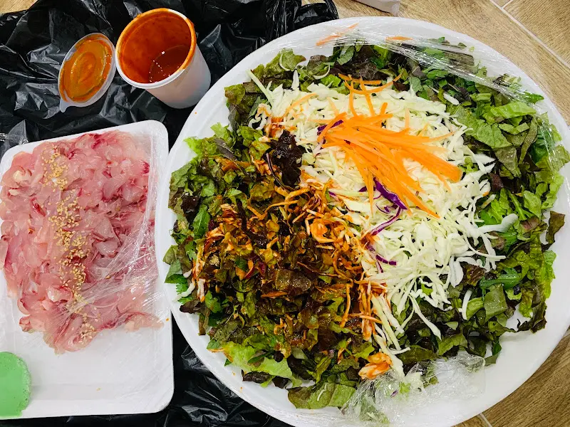 푸짐한 야채 한 상