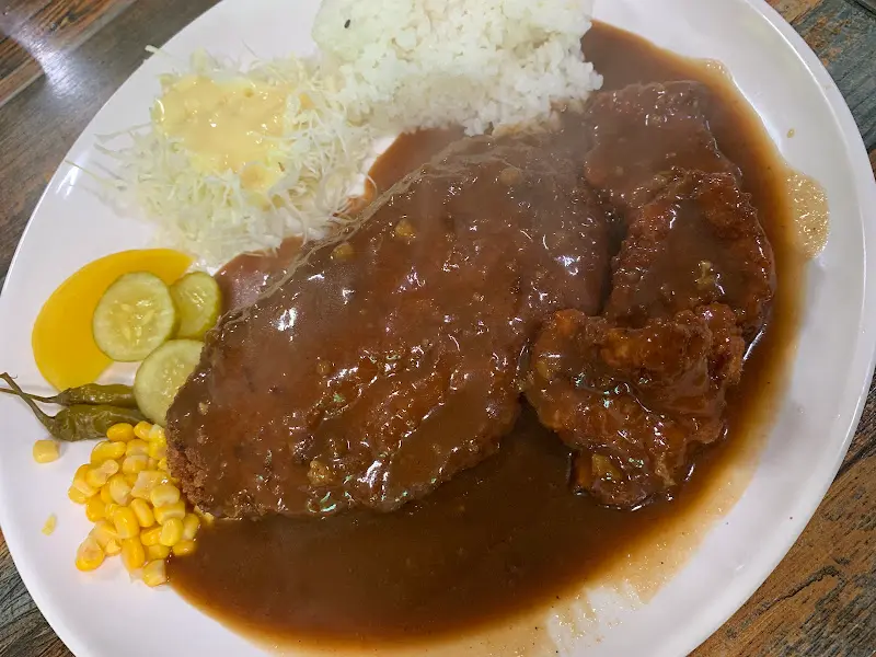 이소반 돈까스 접사