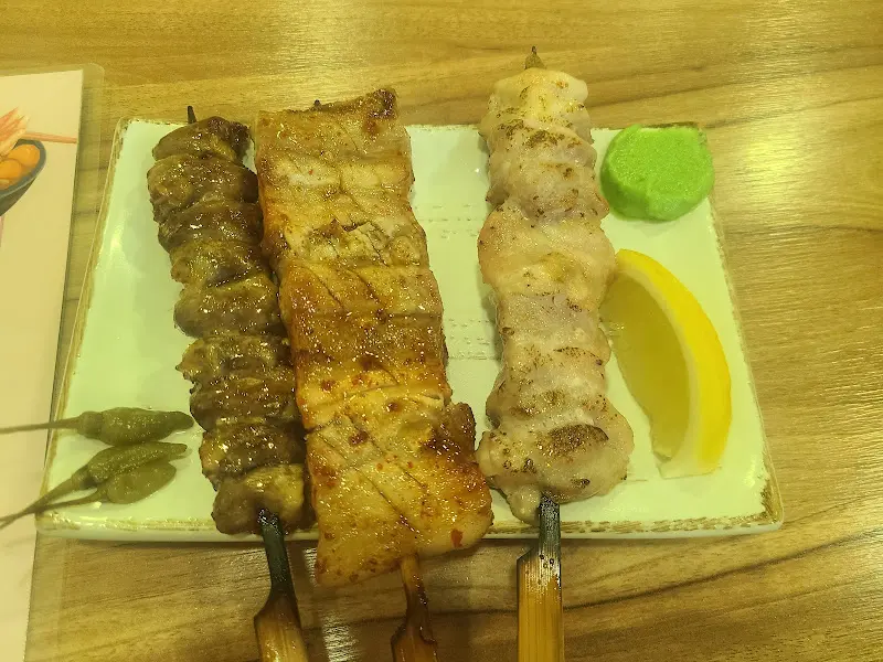 다양한 꼬치 구이