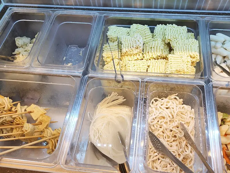 샤브샤브 재료 코너