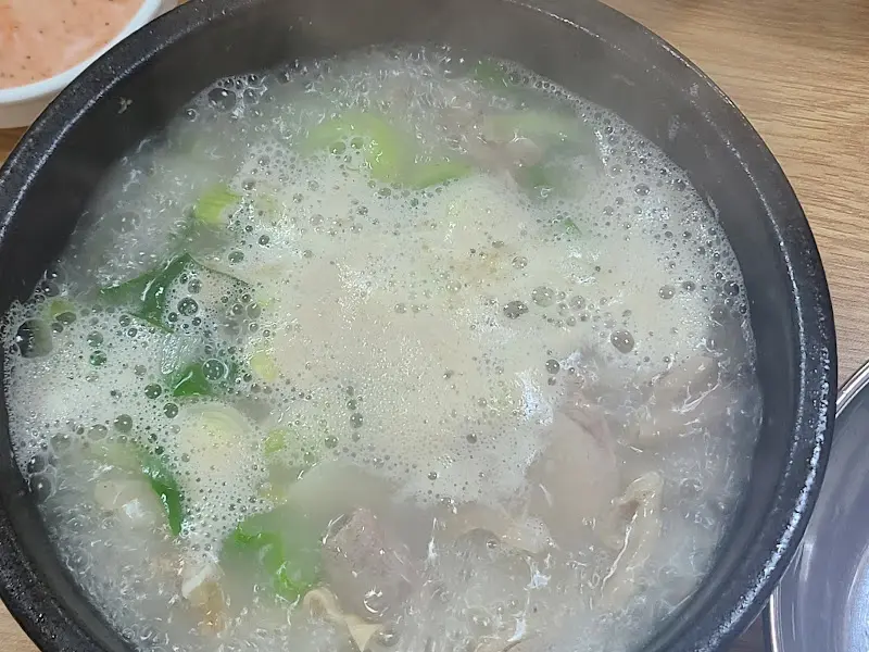 장성식당 순대국