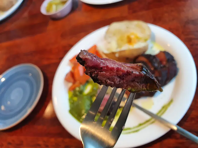 스테이크 한 점