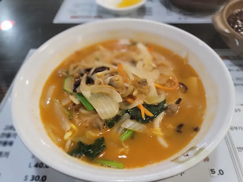 얼큰하고 시원한 짬뽕