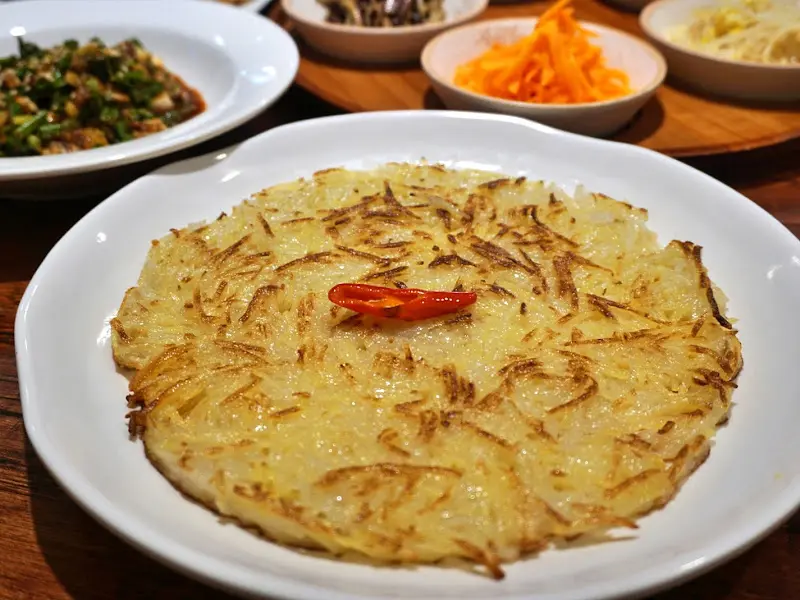 겉바속촉 감자채전