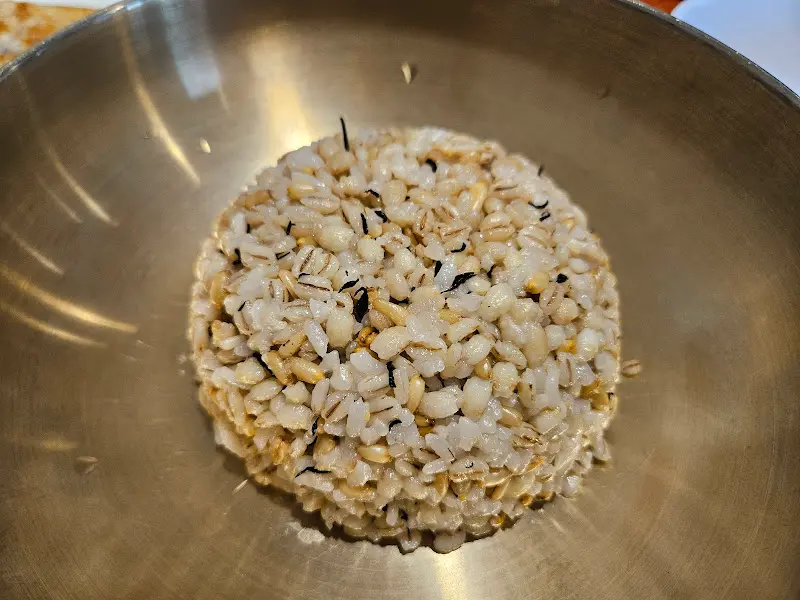 보리밥 클로즈업