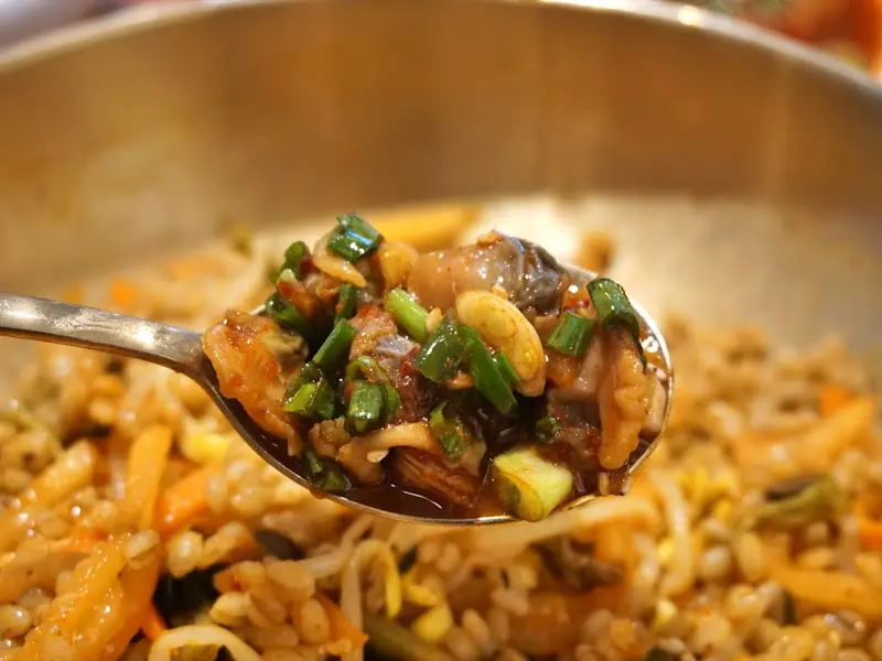 꼬막무침 클로즈업