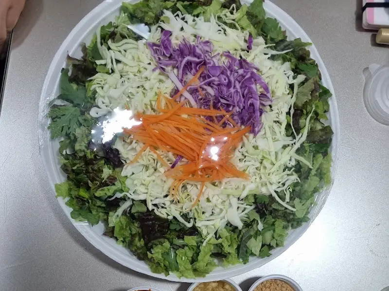 푸짐한 야채 한 상