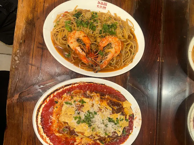 베이컨 초리조 리조또