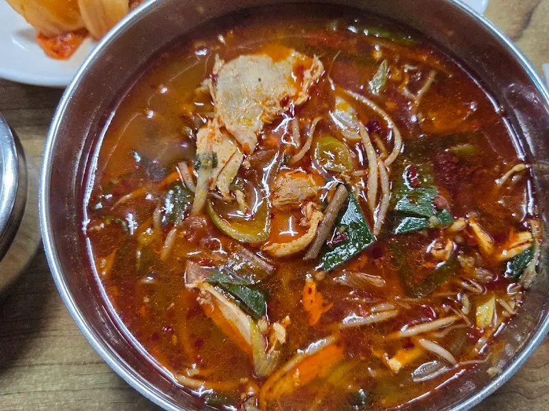 푸짐한 닭개장 한 그릇