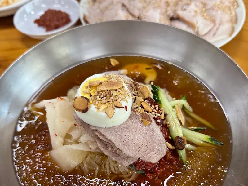 시원한 김가네가야밀면의 물밀면