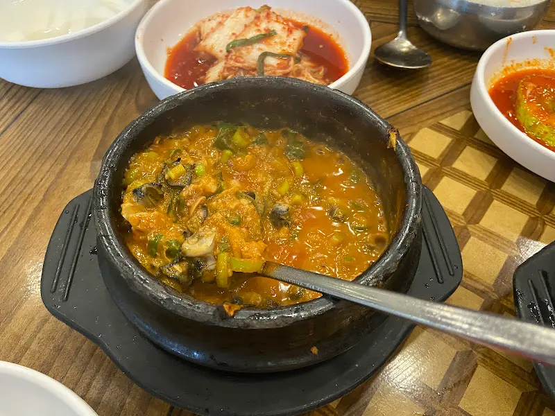 우렁쌈장 쌈 싸먹기