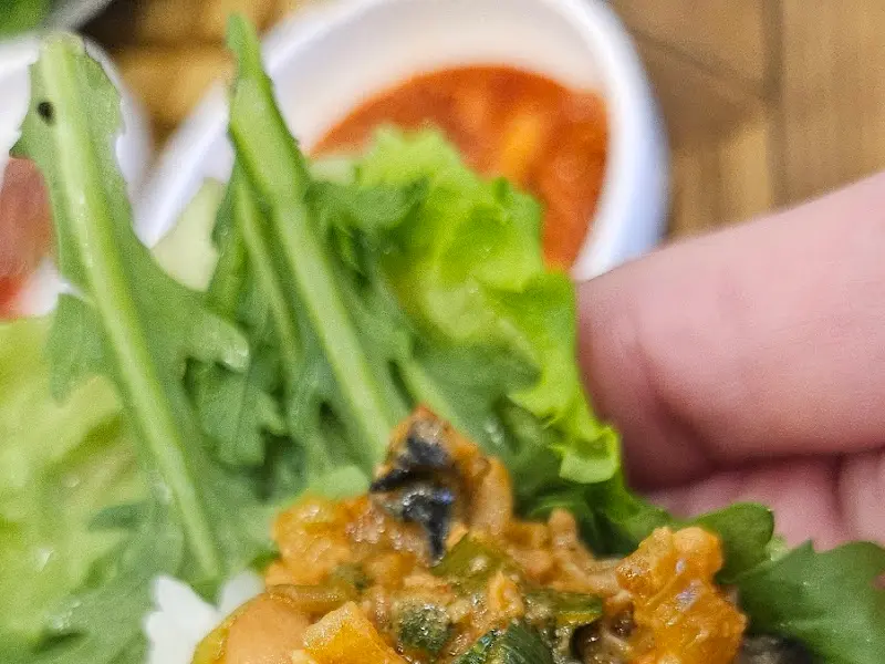 우렁쌈장 한 쌈