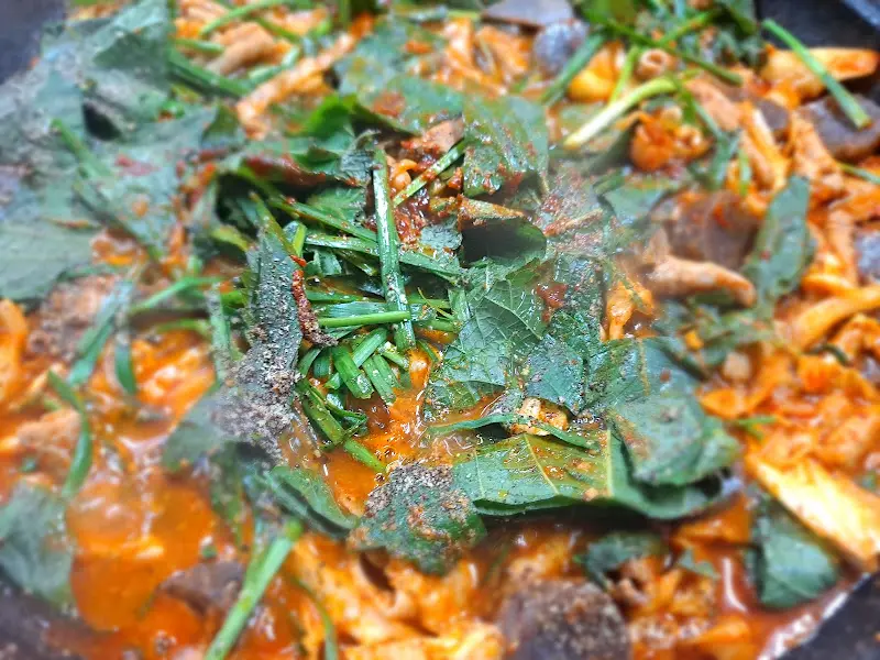 곱창순대볶음 확대