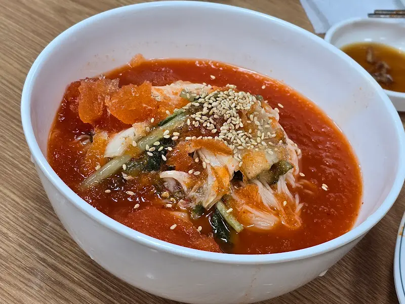 김치말이국수