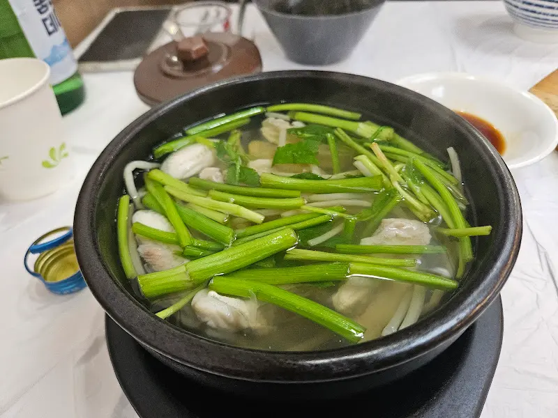 시원한 도톨복국