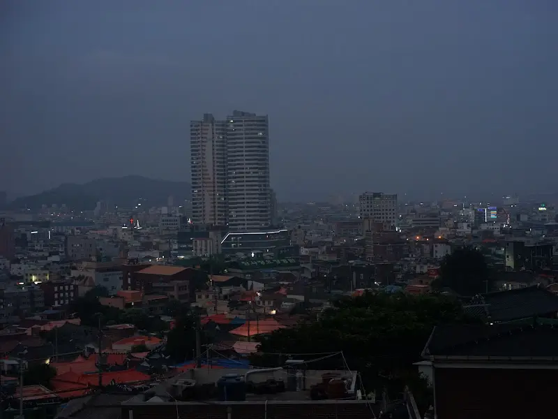 목포 시내가 한눈에 보이는 풍경