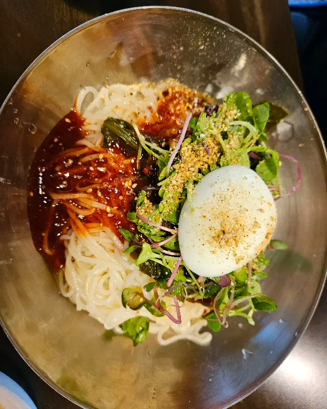 열무 비빔국수