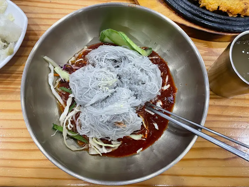 장안면옥 비빔냉면